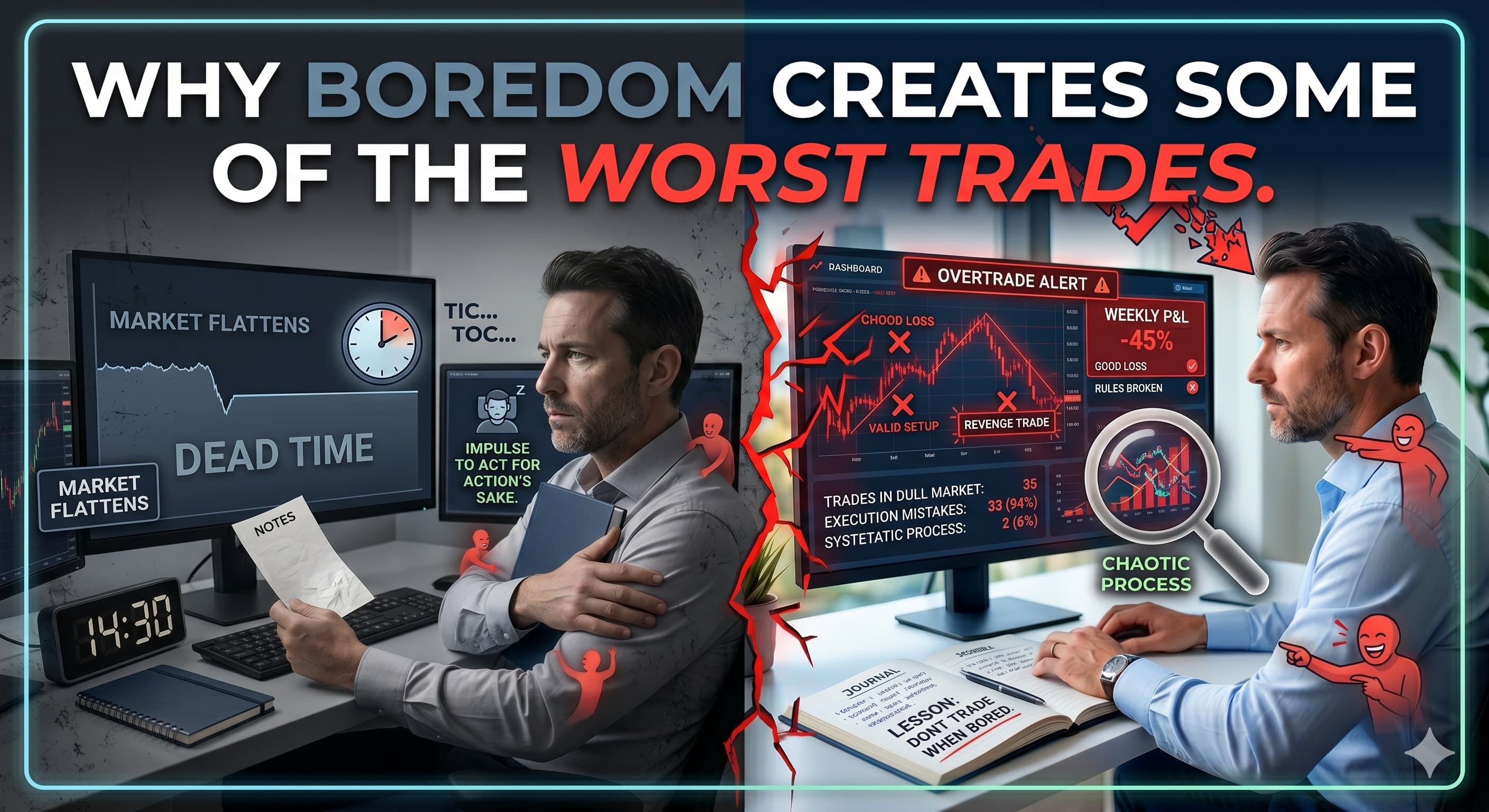 Why Boredom Creates Some of the Worst Trades